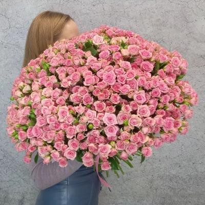 ие Букеты из Кустовых Роз-10