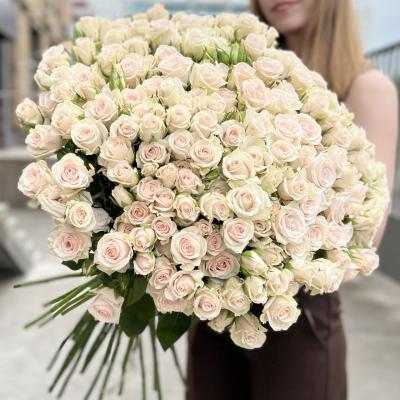 Большие Букеты из Кустовых Роз-7