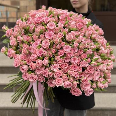 Большие Букеты из Кустовых Роз-6