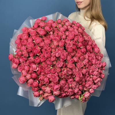 Большие Букеты из Кустовых Роз-5